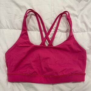 Lululemon Sonic Pink Energy Bra